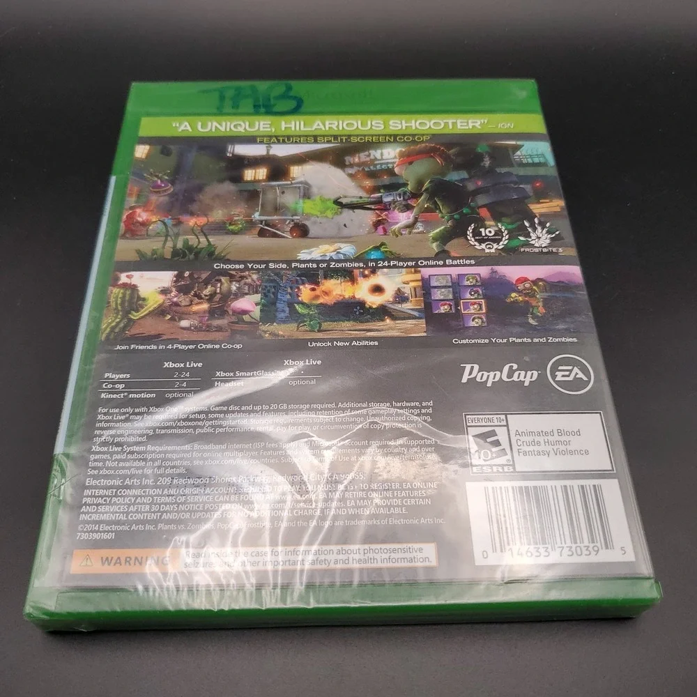 Plants vs. Zombies: Garden Warfare (Microsoft Xbox One, 2014) Brand New Sealed